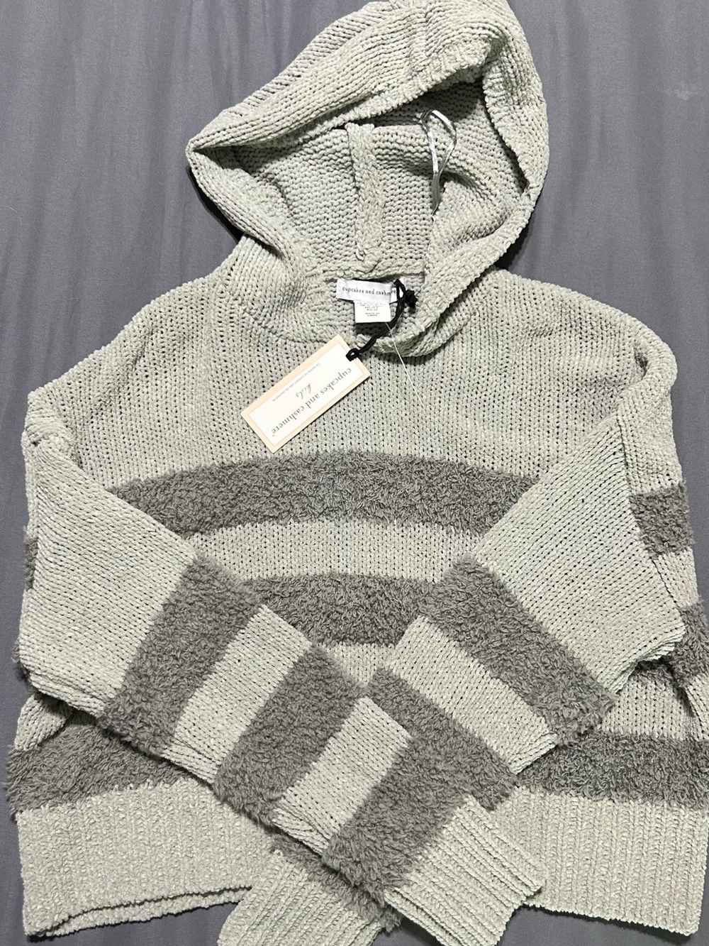 Kids sage green sweater